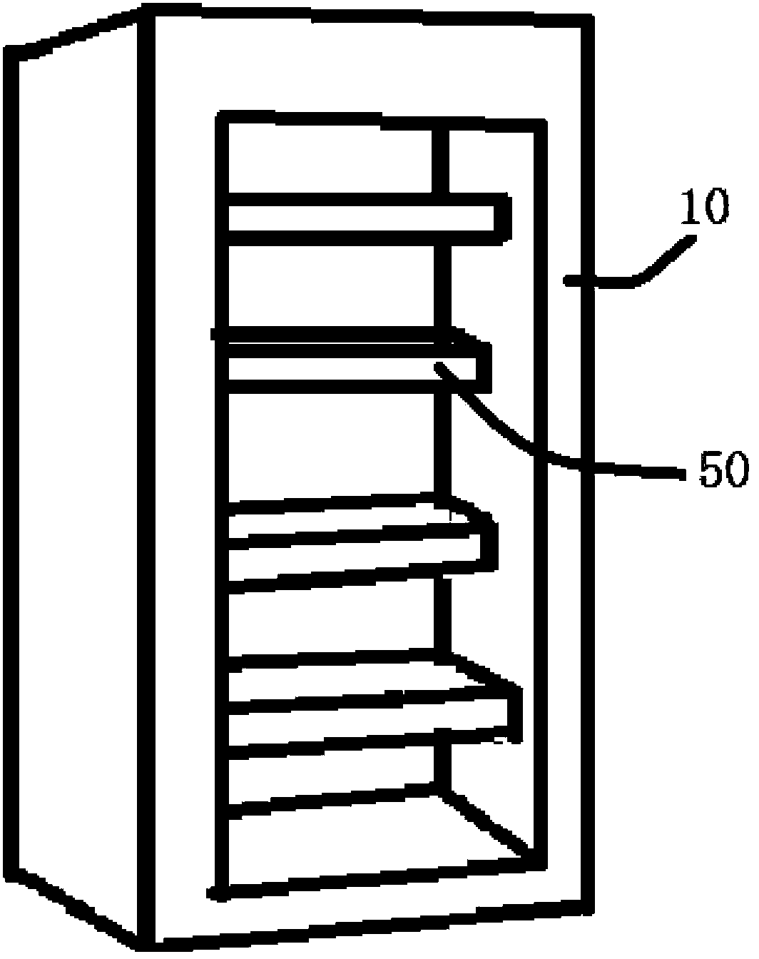 Vegetable freshness-retaining planting box