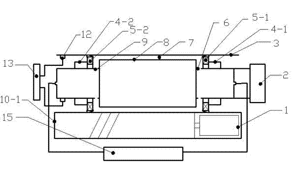 Device used for electrolyzing and processing double-faced trumped-shaped hole array in a thin walled cylinder