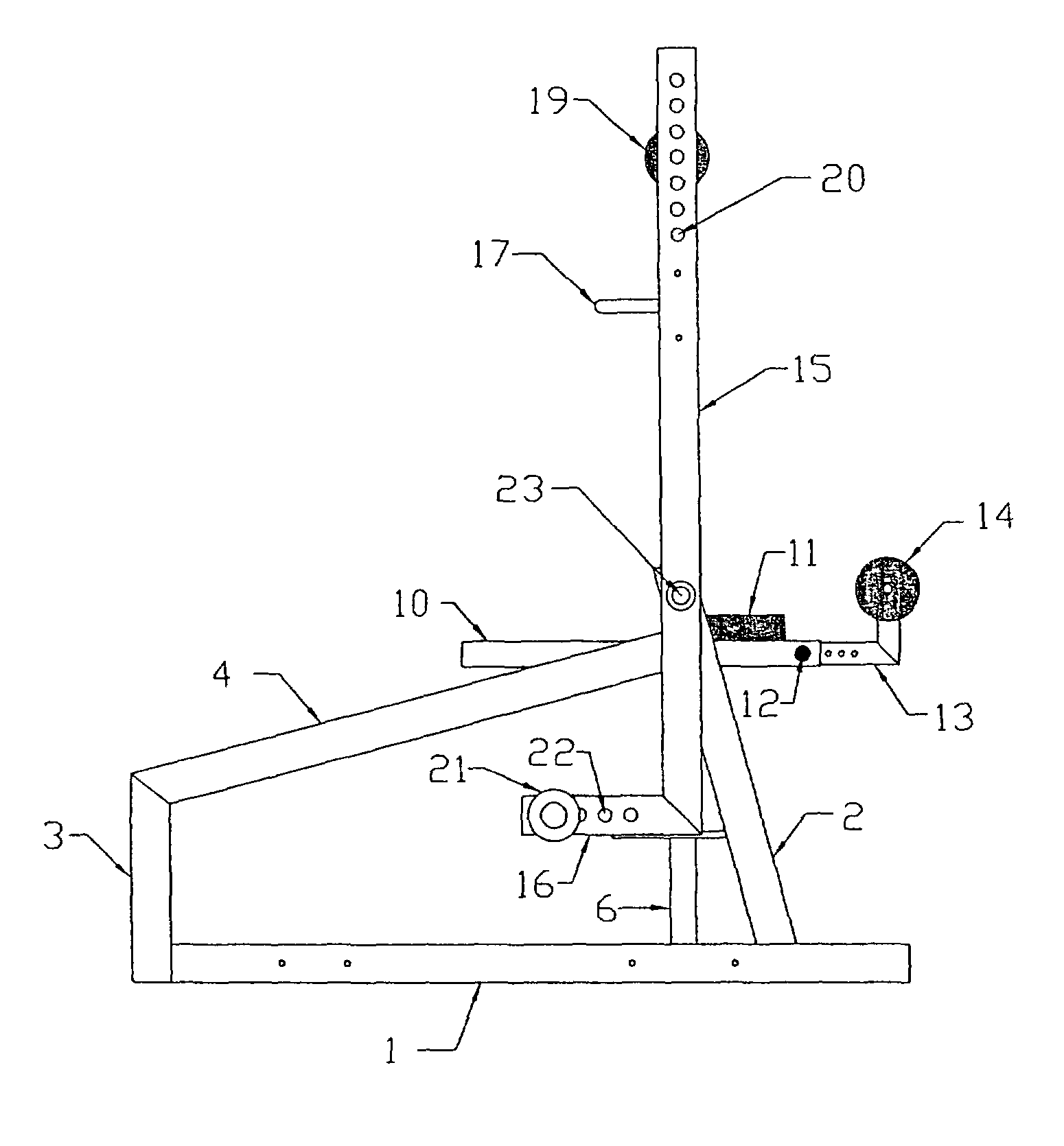 Exercise machine to train the hamstring group of muscles