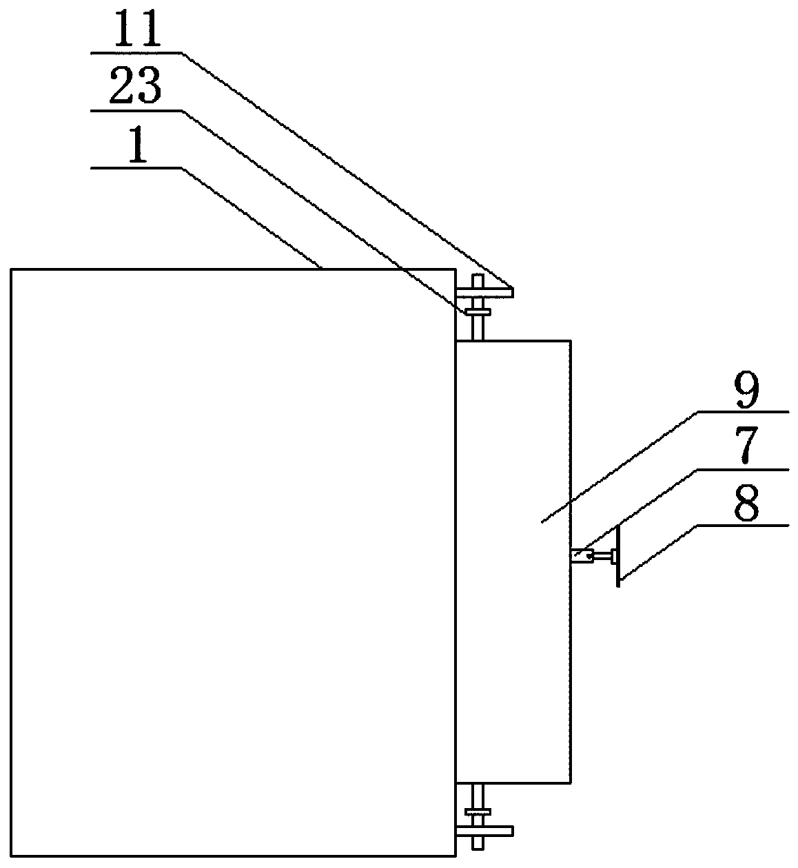 Combined installation protective equipment for single silicon thermal field crucible and using method of combined installation protective equipment