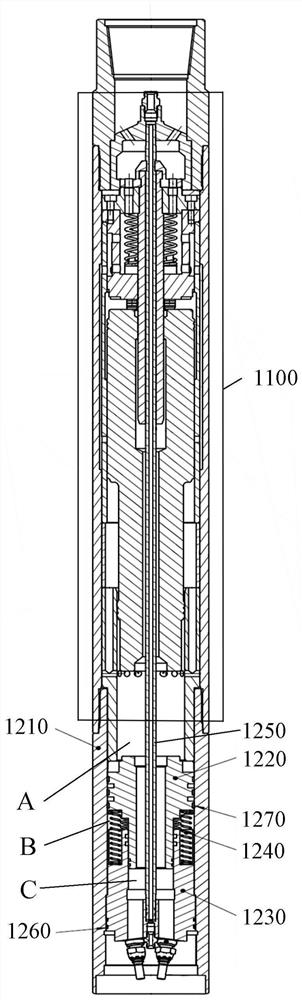 A gas-liquid coupling power conversion system for gas drilling