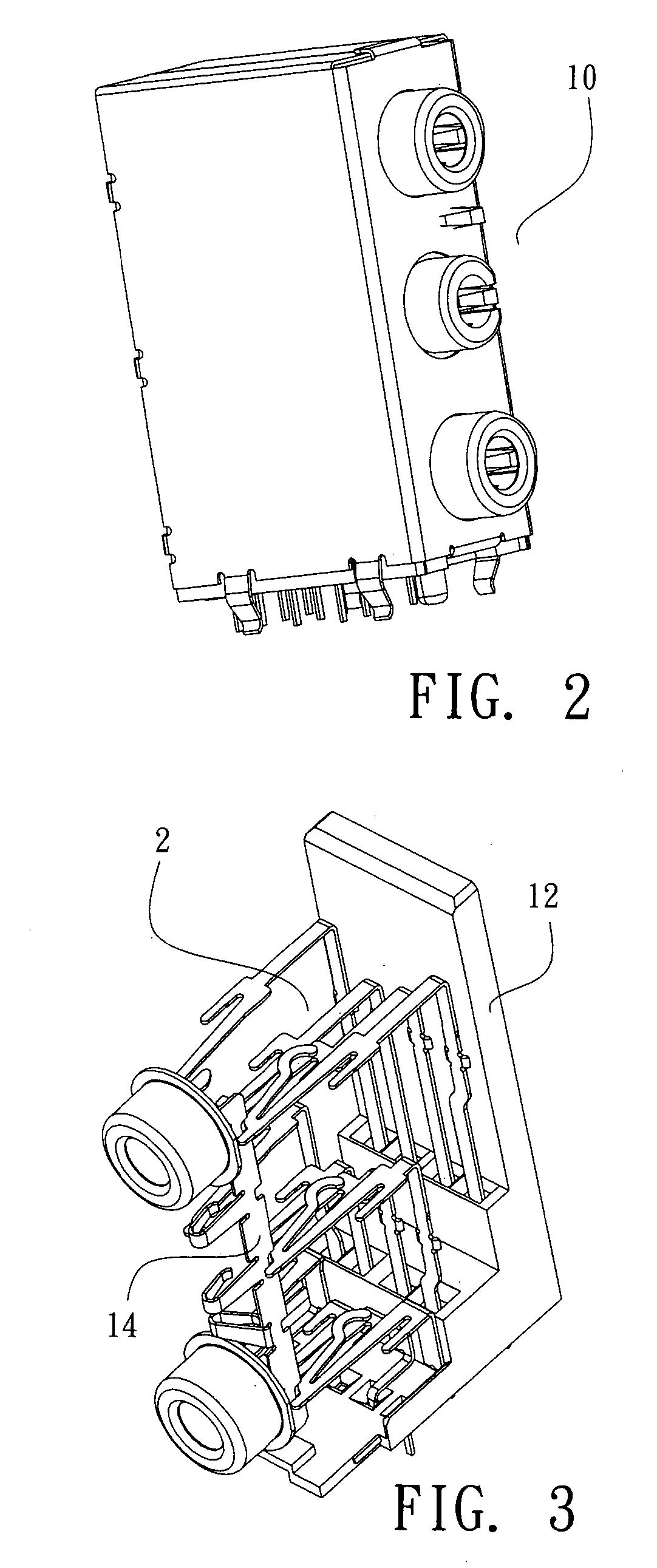 Electrical connector with differing channel and signal terminal structures