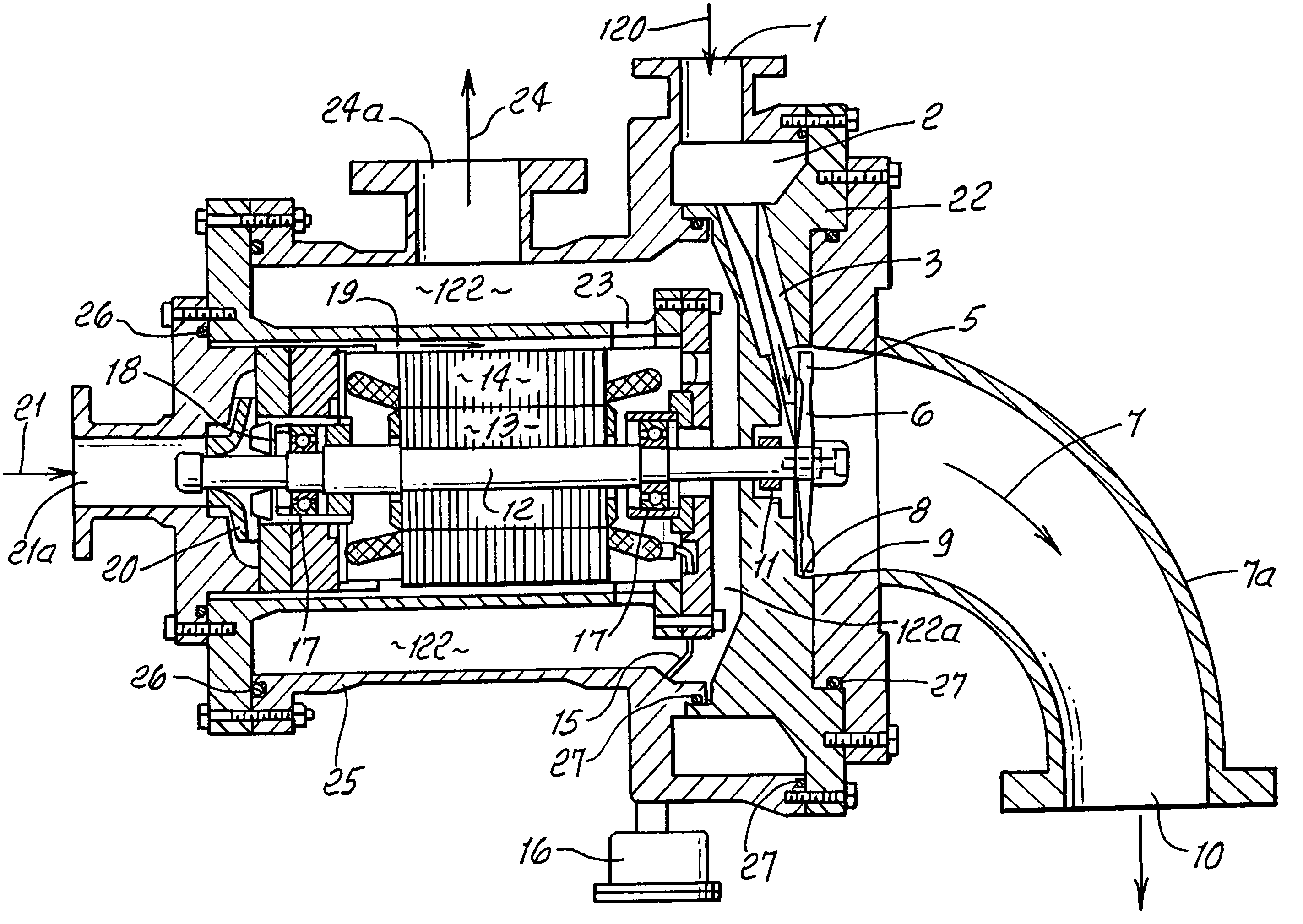 Variable phase turbine