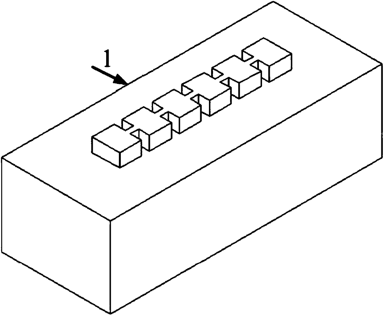 Electrically controlled terahertz wave switch with multilayer metal layer structures