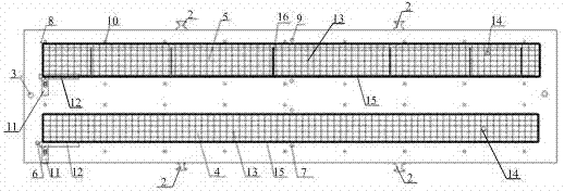 Tool and technique for machining long and narrow skin part