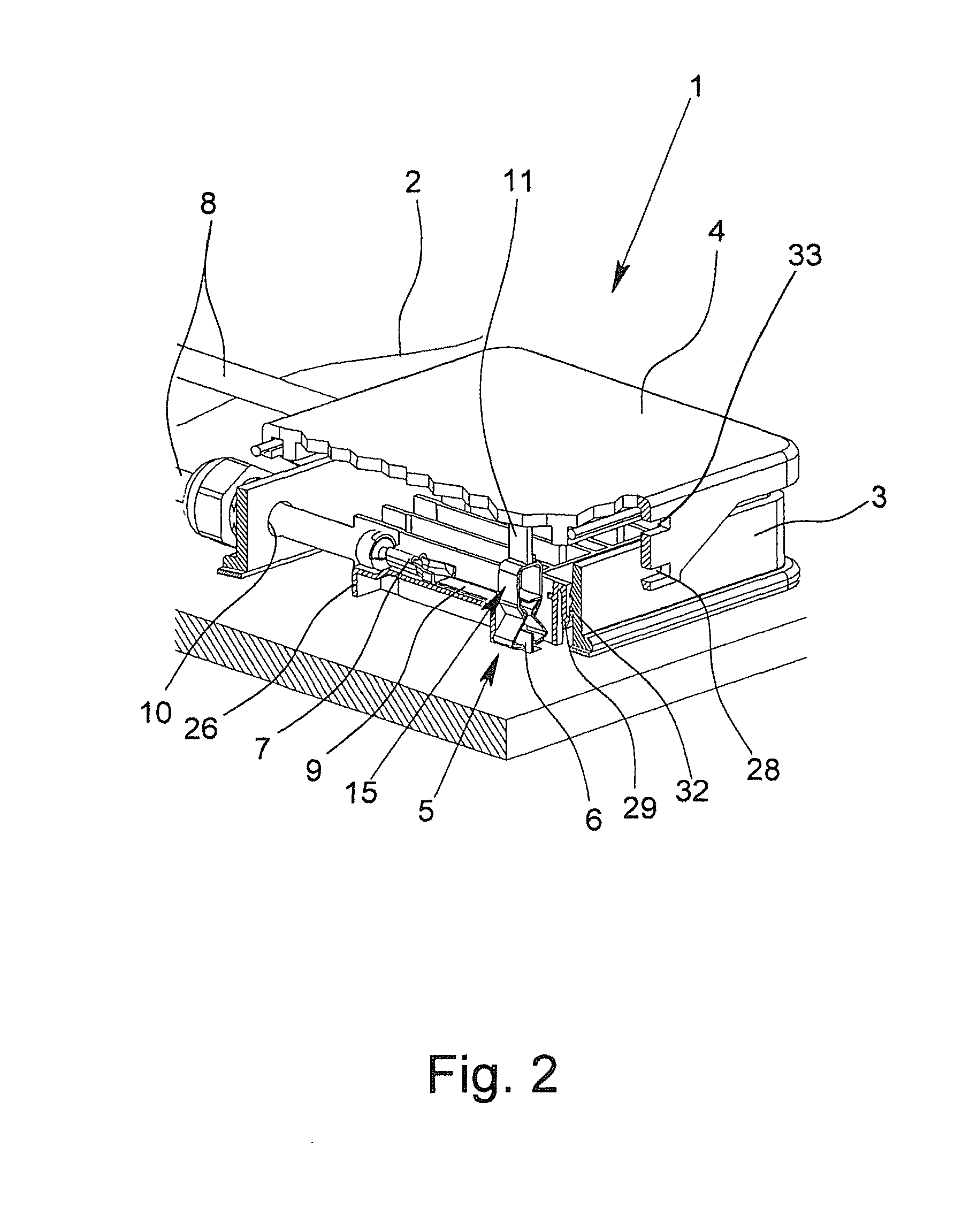 Terminating and connecting device