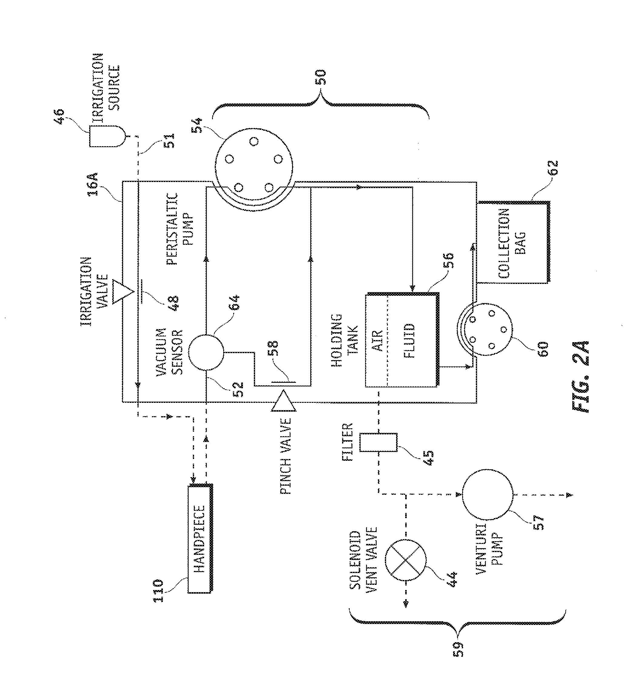 Automatically pulsing different aspiration levels to an ocular probe