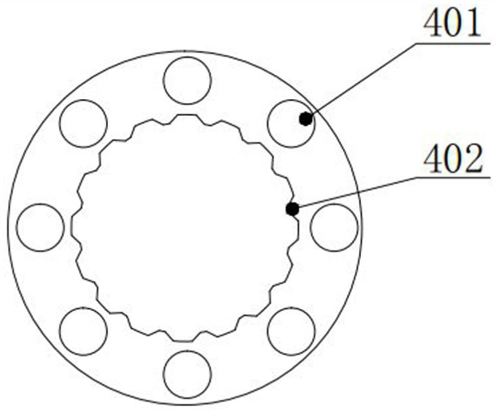 An easy-to-clean liftable three-phase separation device for geothermal heating