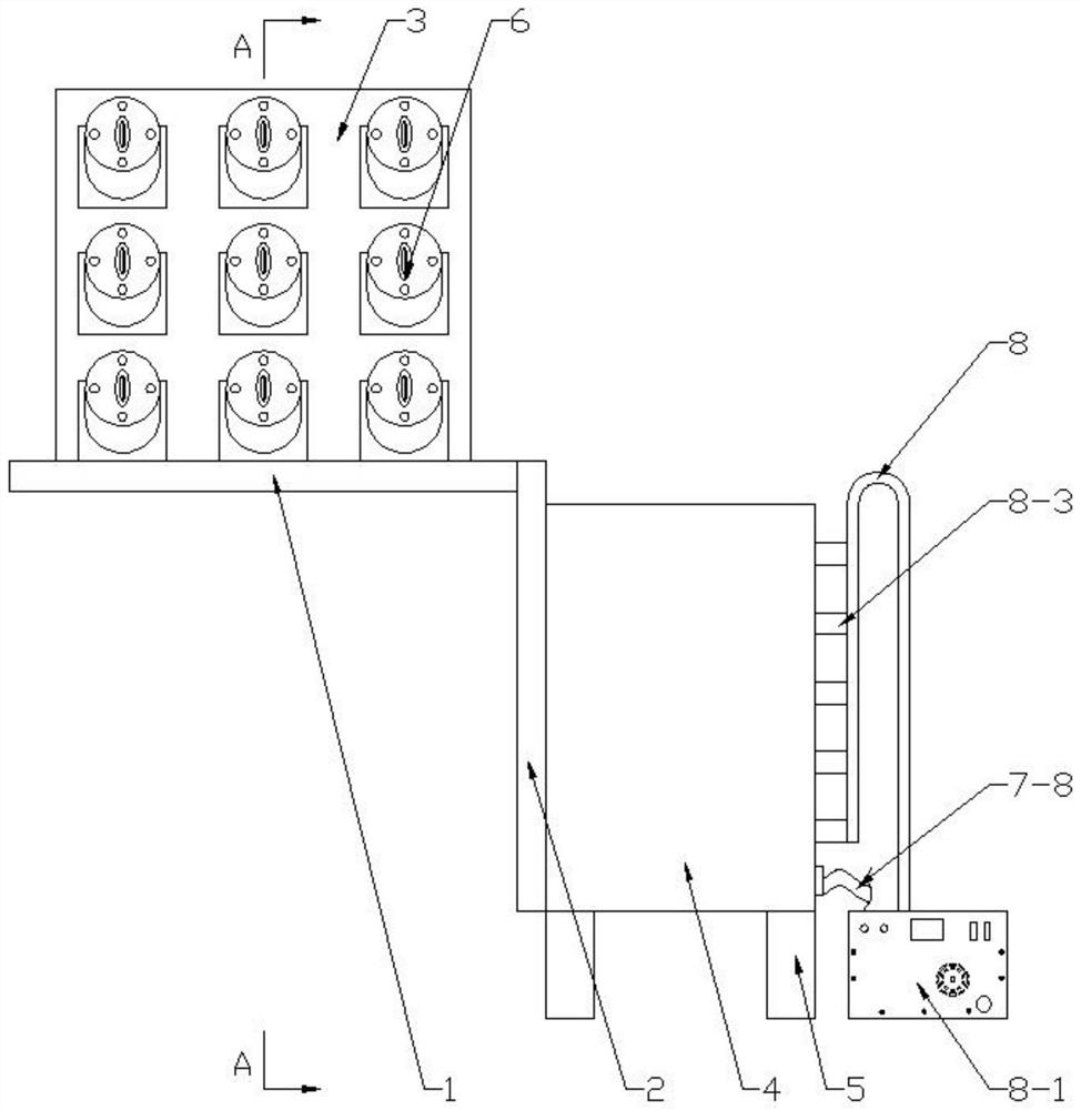 Multifunctional material taking device for pathology department