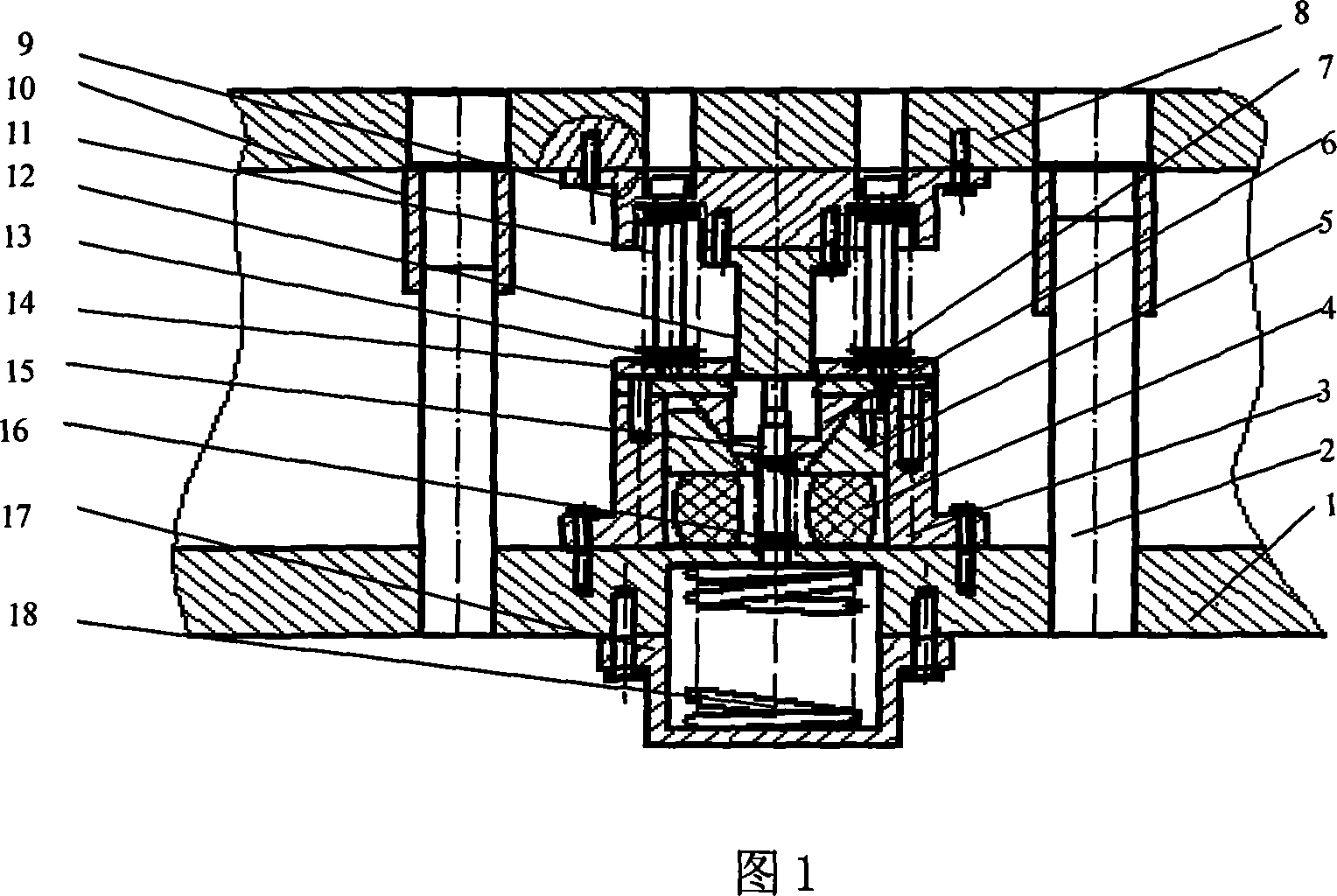 Mold and shaping technique for metal sheet material deep-drawing cup shell