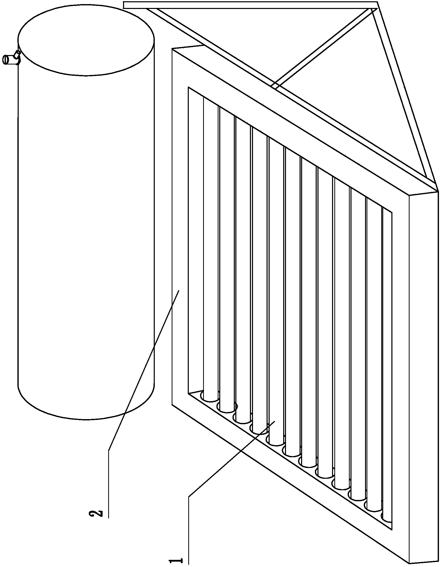 Novel solar heat collector