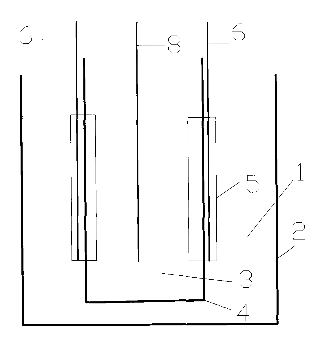 Electrolysis chlorine dioxide generator and electrolytic bath