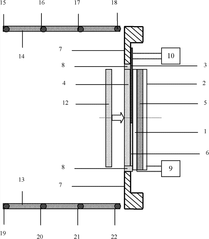 Stress resistance effect measuring method for material in high strain rate state