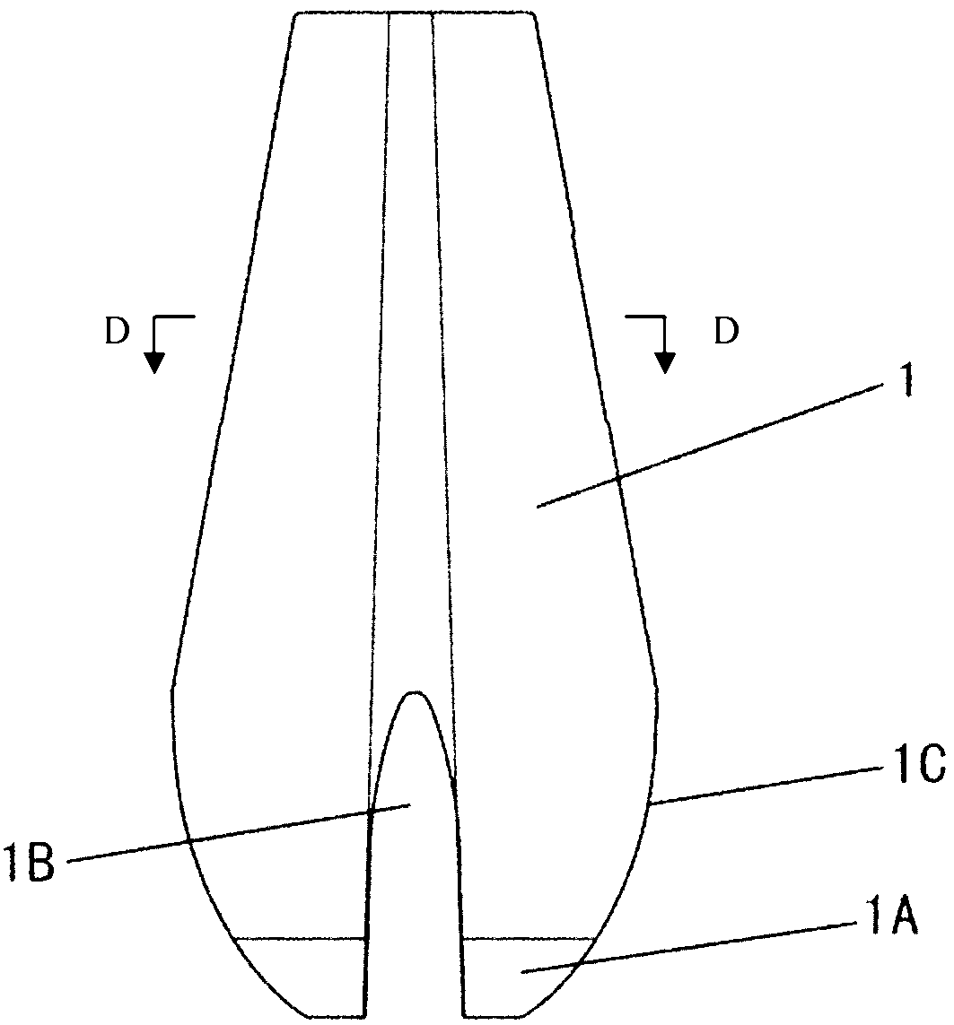 Cross-shaped non-toppling road cone