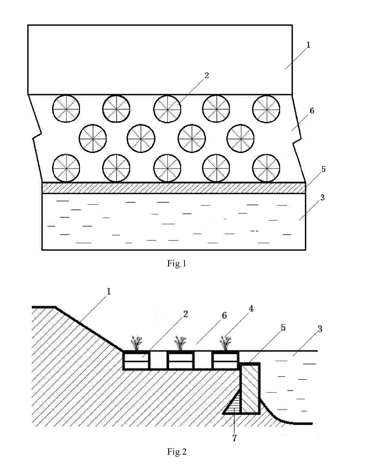 Unpowered water purification system for a riverfront landscape constructed wetland