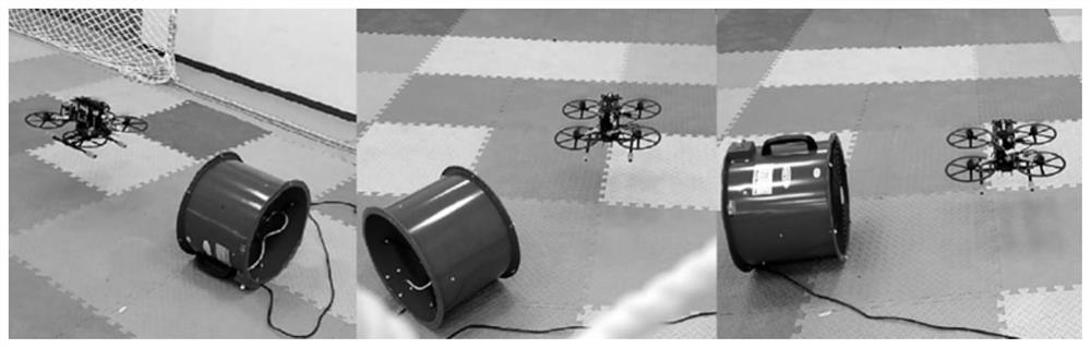 Unmanned aerial vehicle wind disturbance resistance control method and device, terminal and storage medium