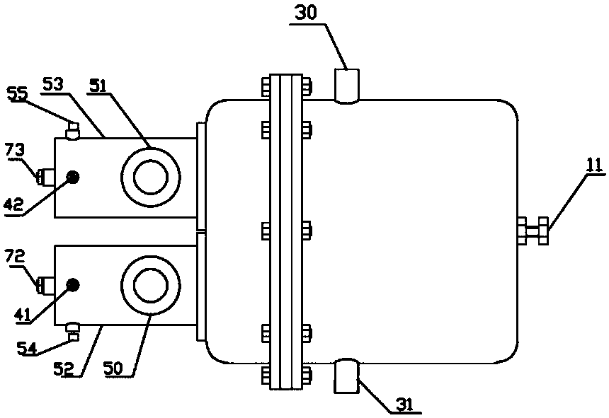 A loader brake pump