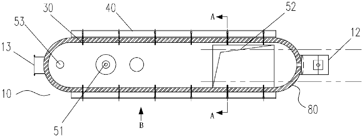 Improved side-blown molten pool melting furnace