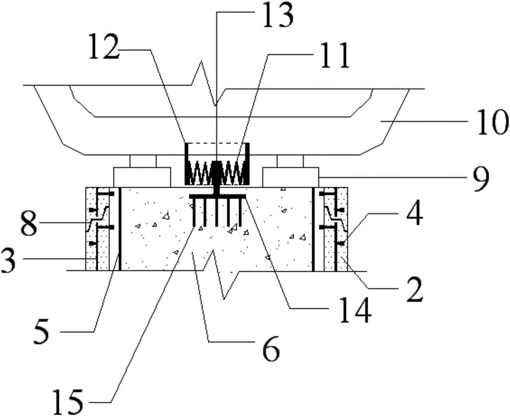 Earthquake control system of high-speed railway bridge