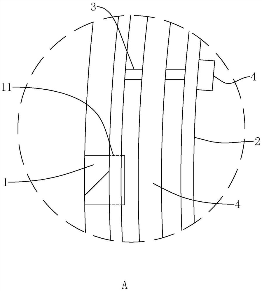 Construction method for prevention and control of water seepage on the surface of the secondary lining of the tunnel