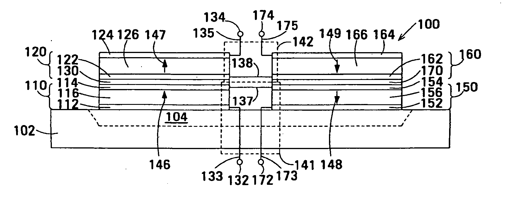 Film acoustically-coupled transformers with two reverse c-axis piezoelectric elements