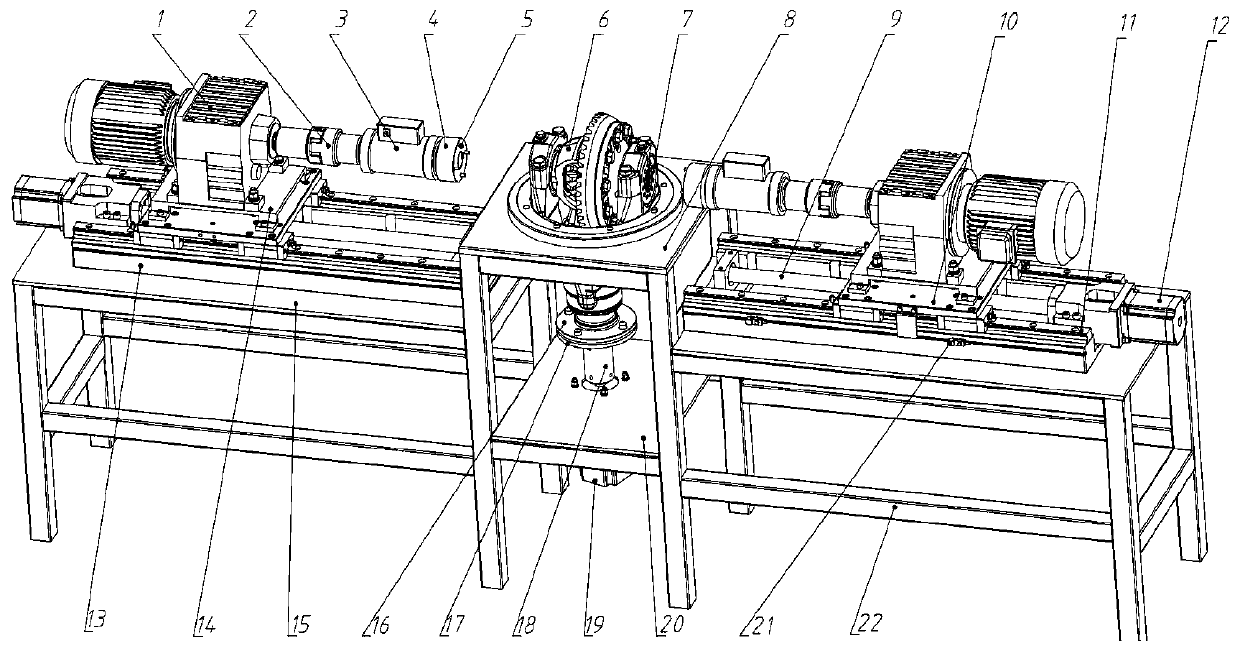 Automatic tightening and mark rolling inspection and assembly system of spline nuts of rear axle main speed reducer