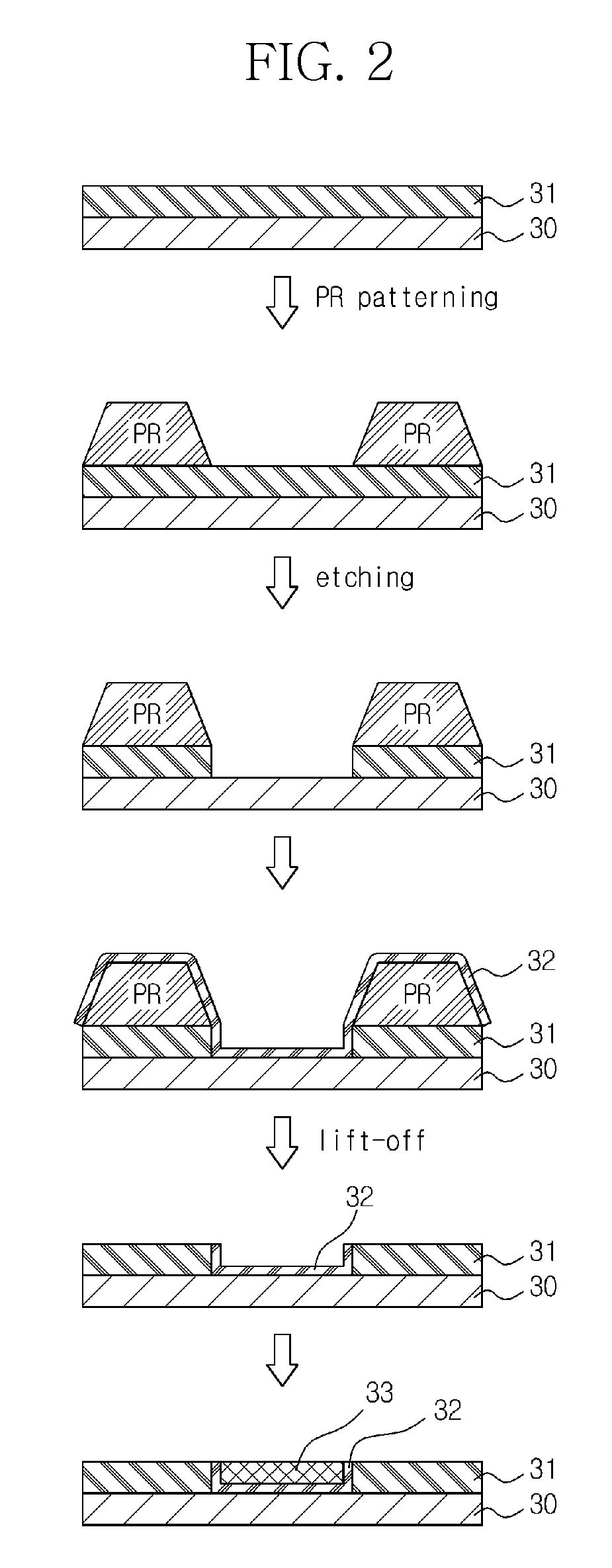 Method of forming metal pattern, patterned metal structure, and thin film transistor-liquid crystal displays using the same