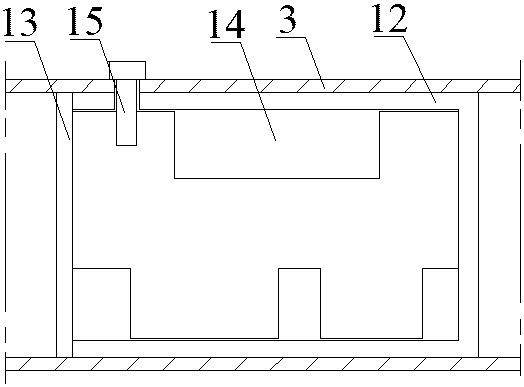 A missile center of mass adjustment device and adjustment method