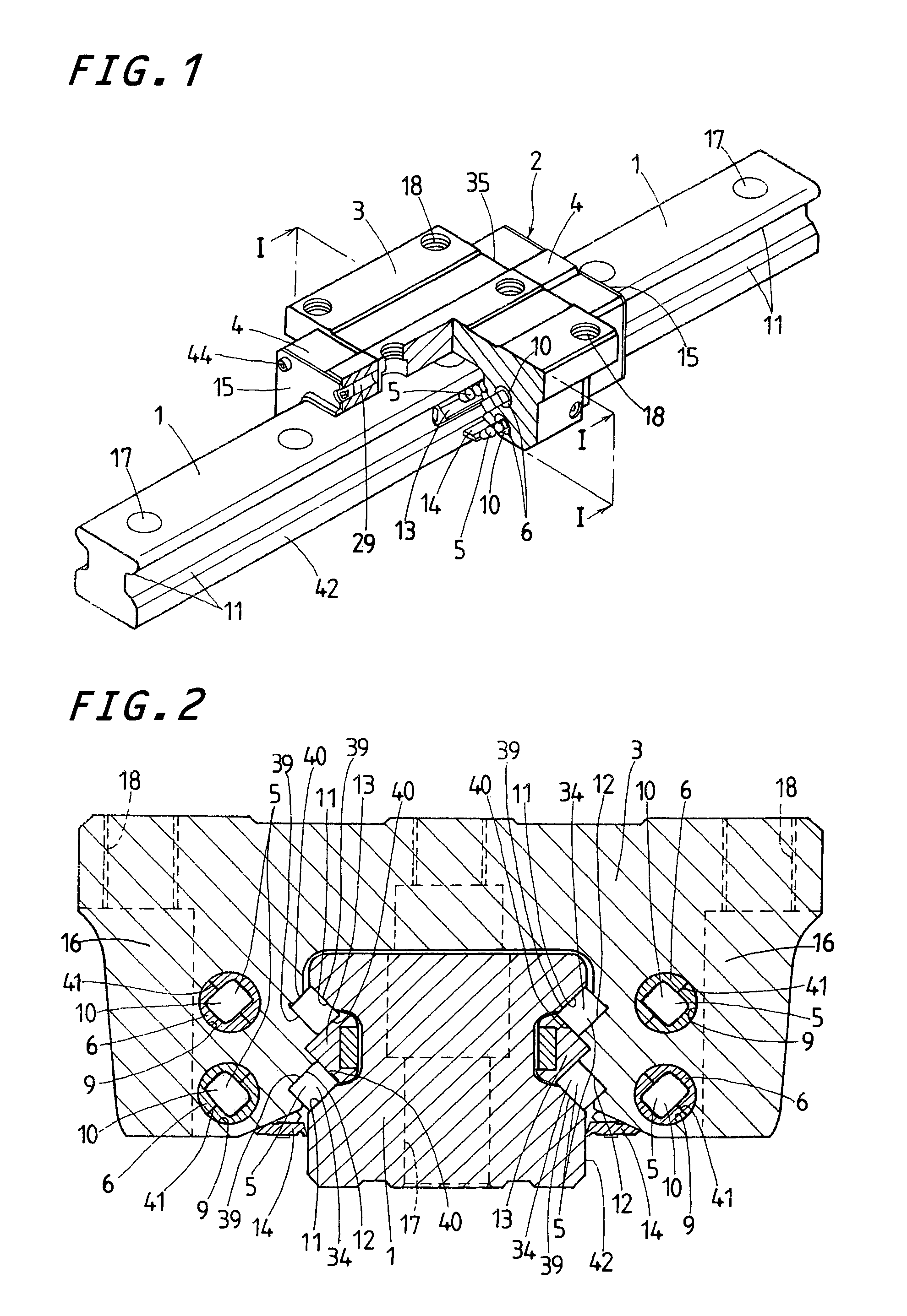 Linear motion guide unit