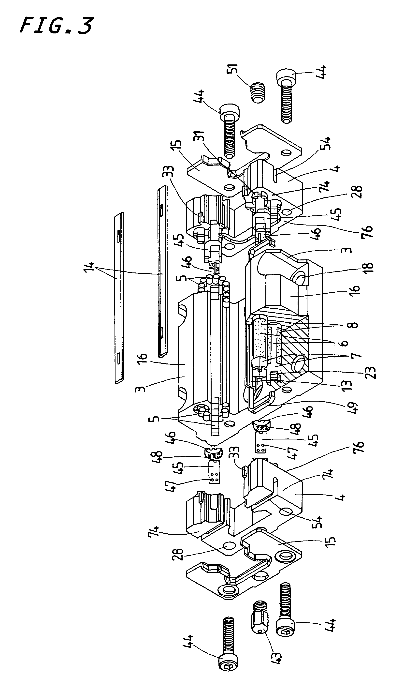 Linear motion guide unit