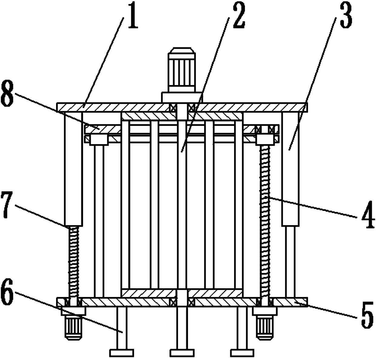 Coil recycling equipment of waste steel bars generated in building construction