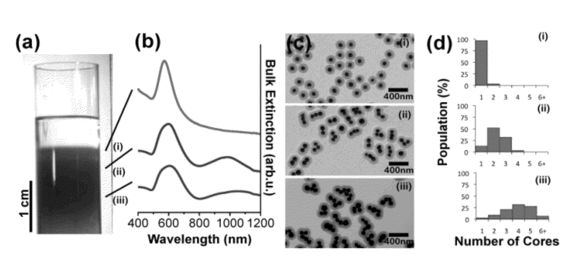 Sorting process of nanoparticles and applications of same