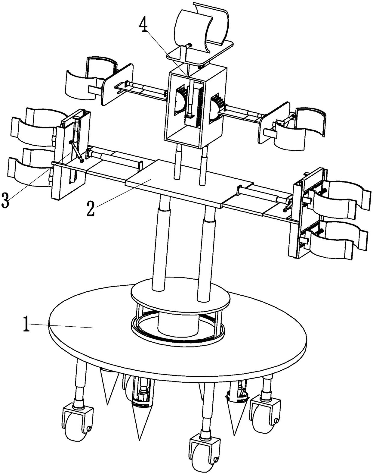 Connecting system and automatic connecting and processing technology for agricultural plastic thin film greenhouses