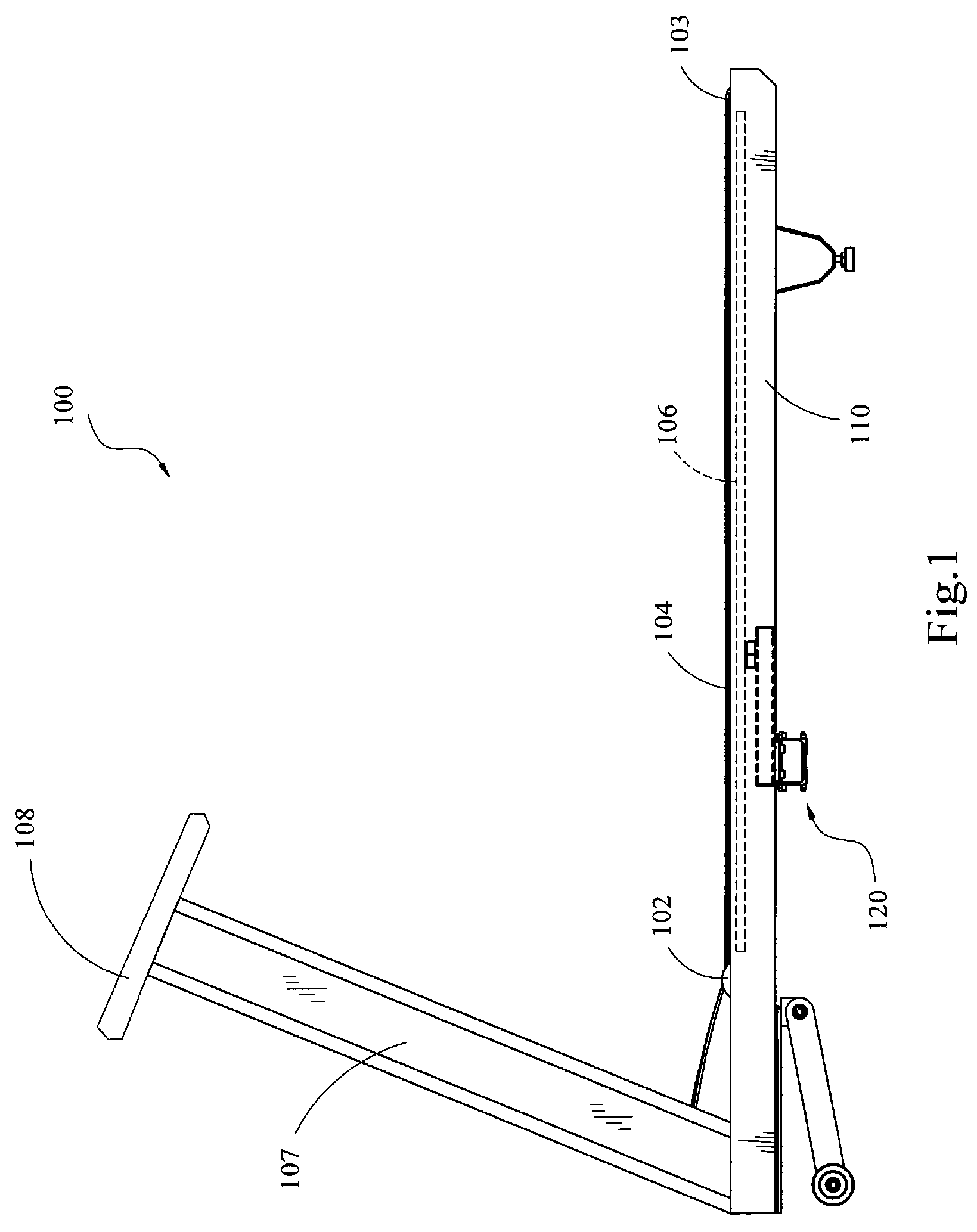 Treadmill with cushion assembly