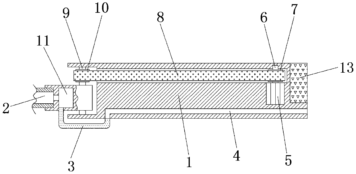 Opposite-side bent flute needle for retinal vitreous surgery