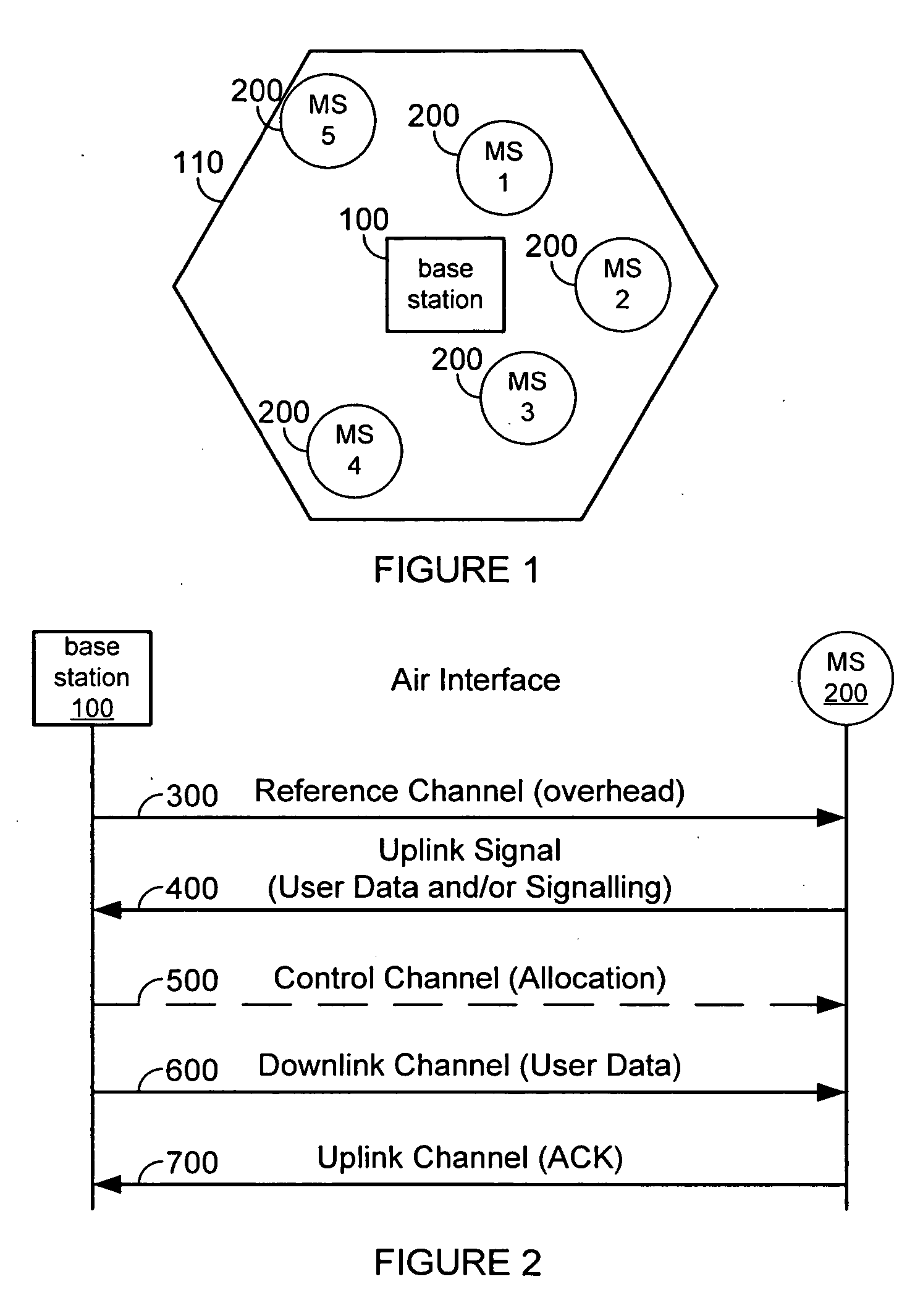 Radio link quality determination in a wireless network