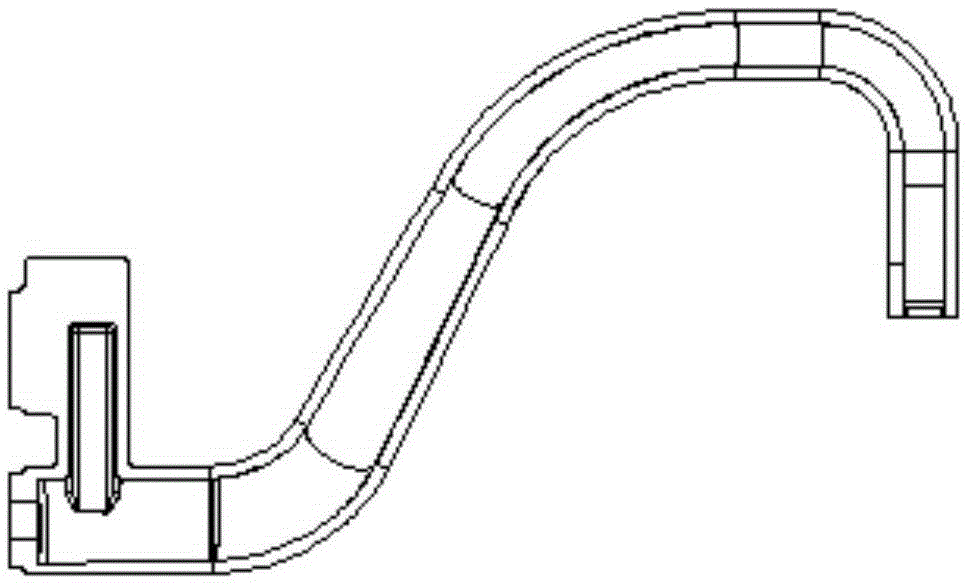 A leak-proof casting method for thin-walled castings