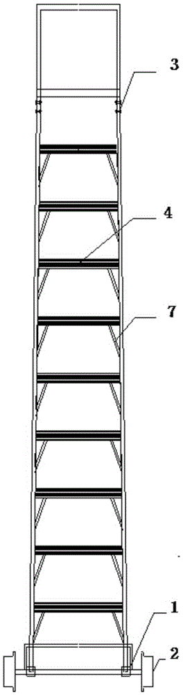 Contact line operation tower wagon for electrified overhead contact lines of subway