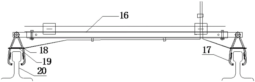 Contact line operation tower wagon for electrified overhead contact lines of subway