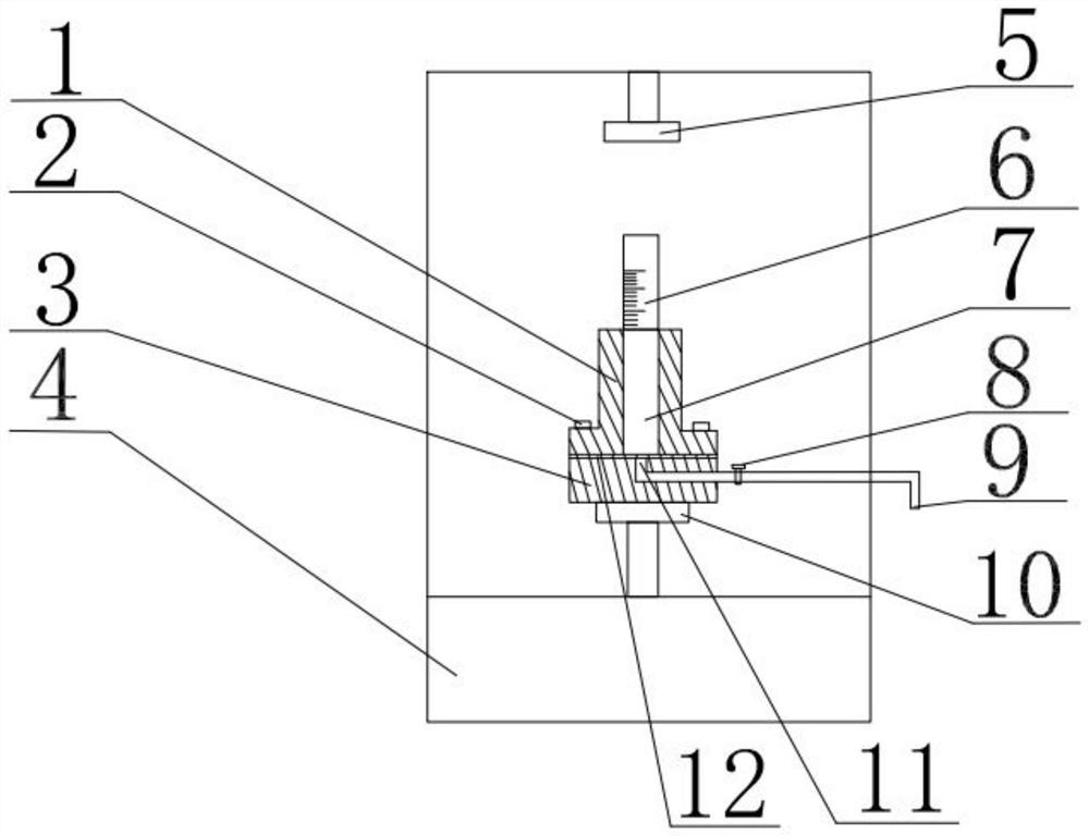 Mud filter-pressing dehydration test device and test method