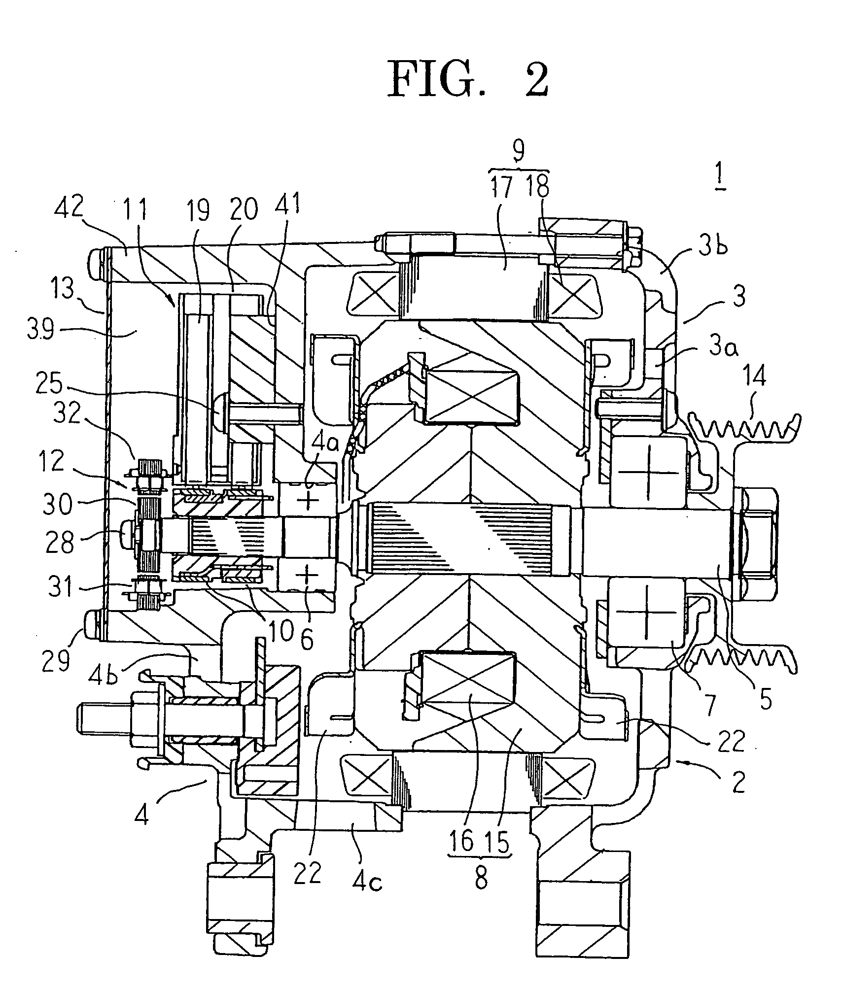 Automotive dynamoelectric machine