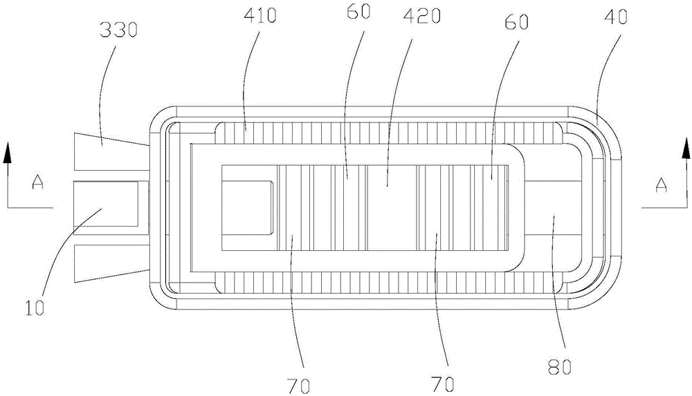 Bidirectional lifting fusion cage and rotating mechanism used for driving bidirectional lifting fusion cage