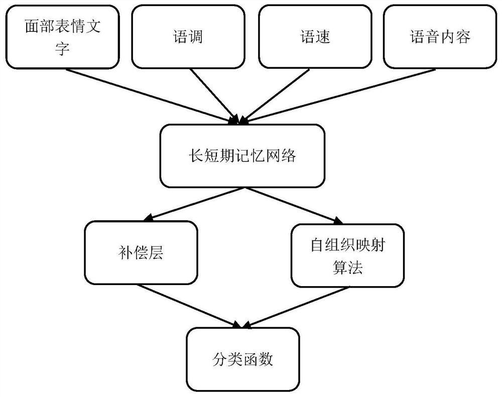 Suicide emotion perception method based on multi-modal fusion of voice and micro-expressions