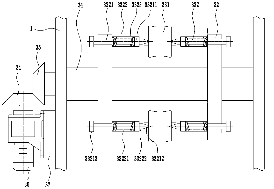 Yarn drawing hair removal equipment