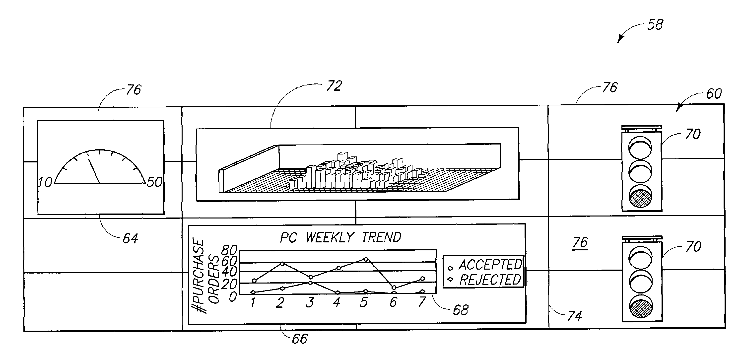 System and method for monitoring event based systems