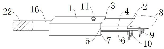 Multifunctional gardening tool and using method thereof