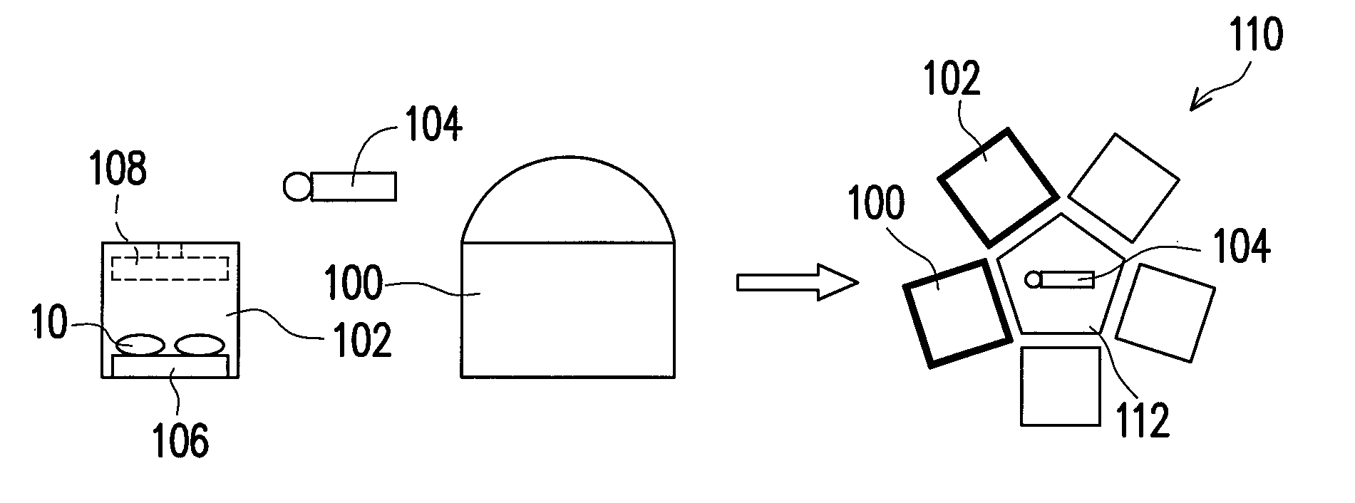 Hdp-cvd process, filling-in process utilizing hdp-cvd, and hdp-cvd system