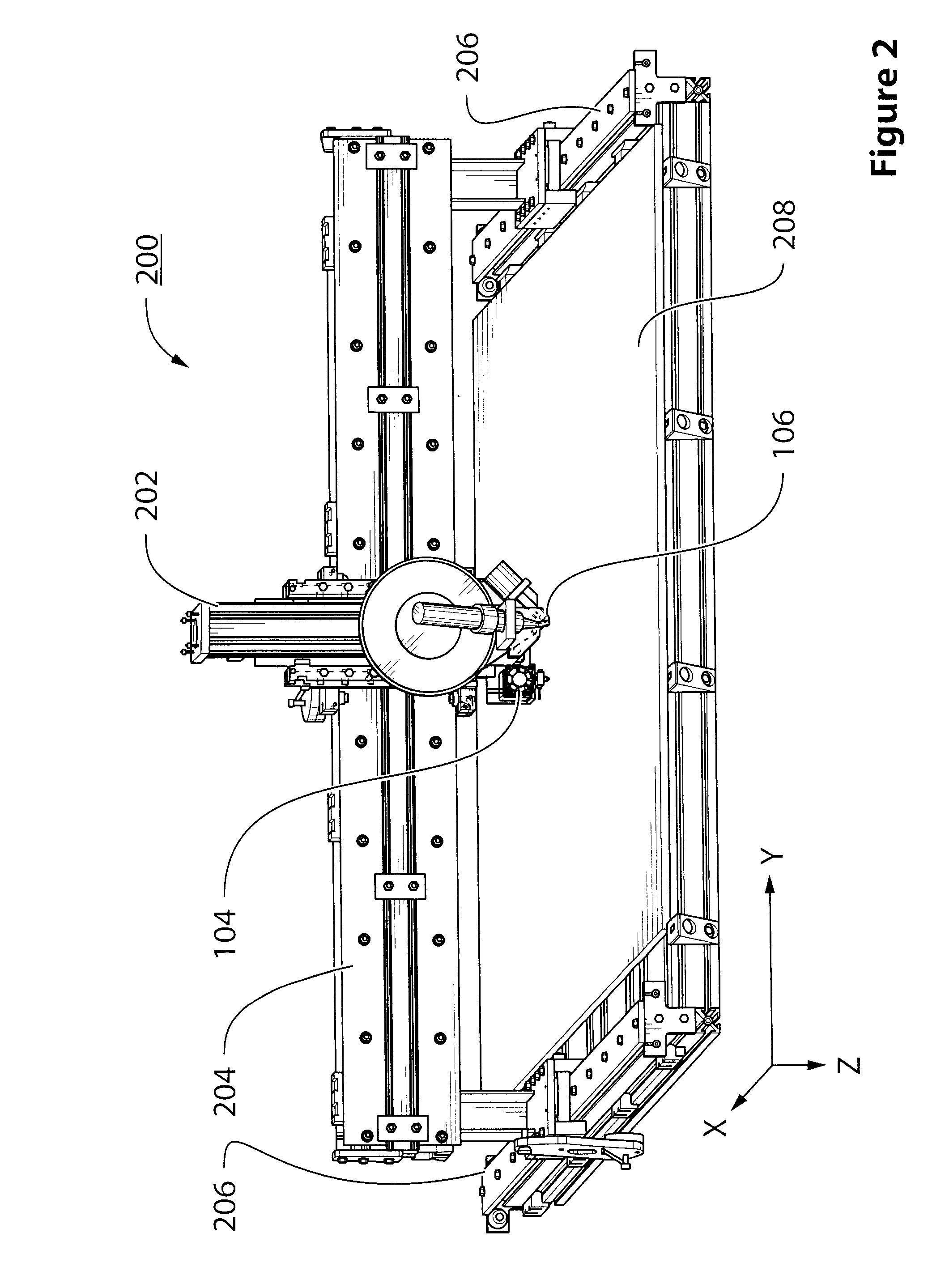Apparatus and process for forming three-dimensional objects