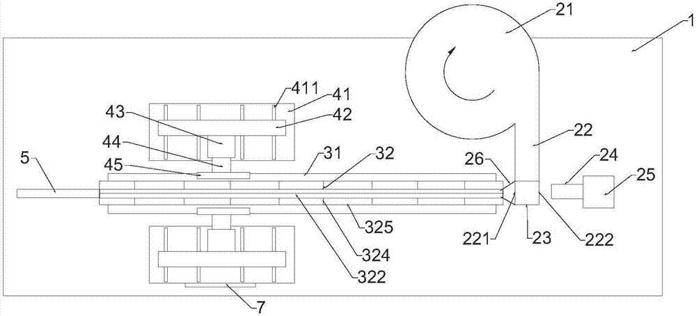 Automatic chamfering device