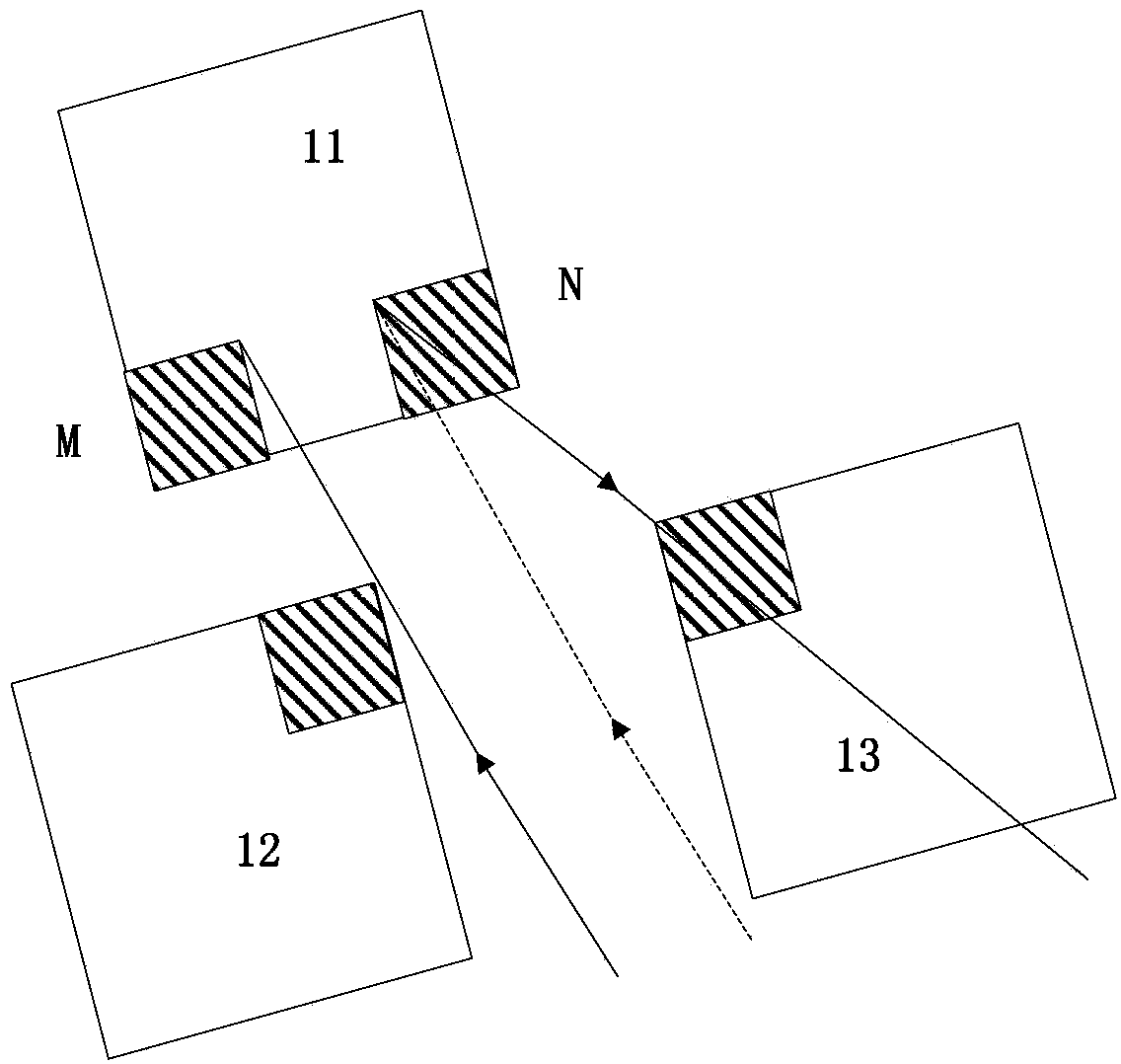 Mirror field optimal design method of radiant tower type solar thermoelectric system